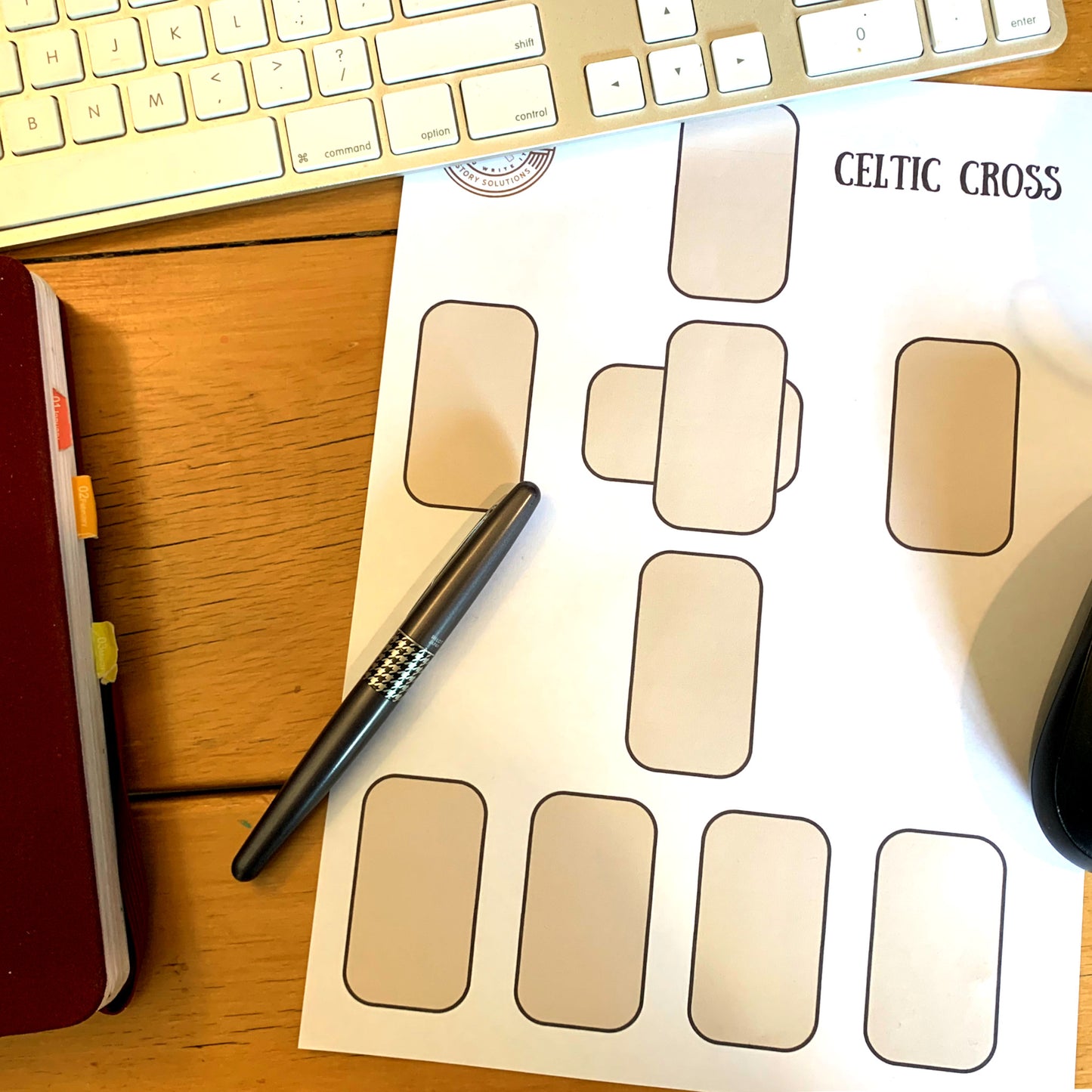 Optional tarot readings of character, book or even series can get to the heart of the issue, unlock subconscious reservations or even throw a surprising curveball that changes the way you view your story entirely!