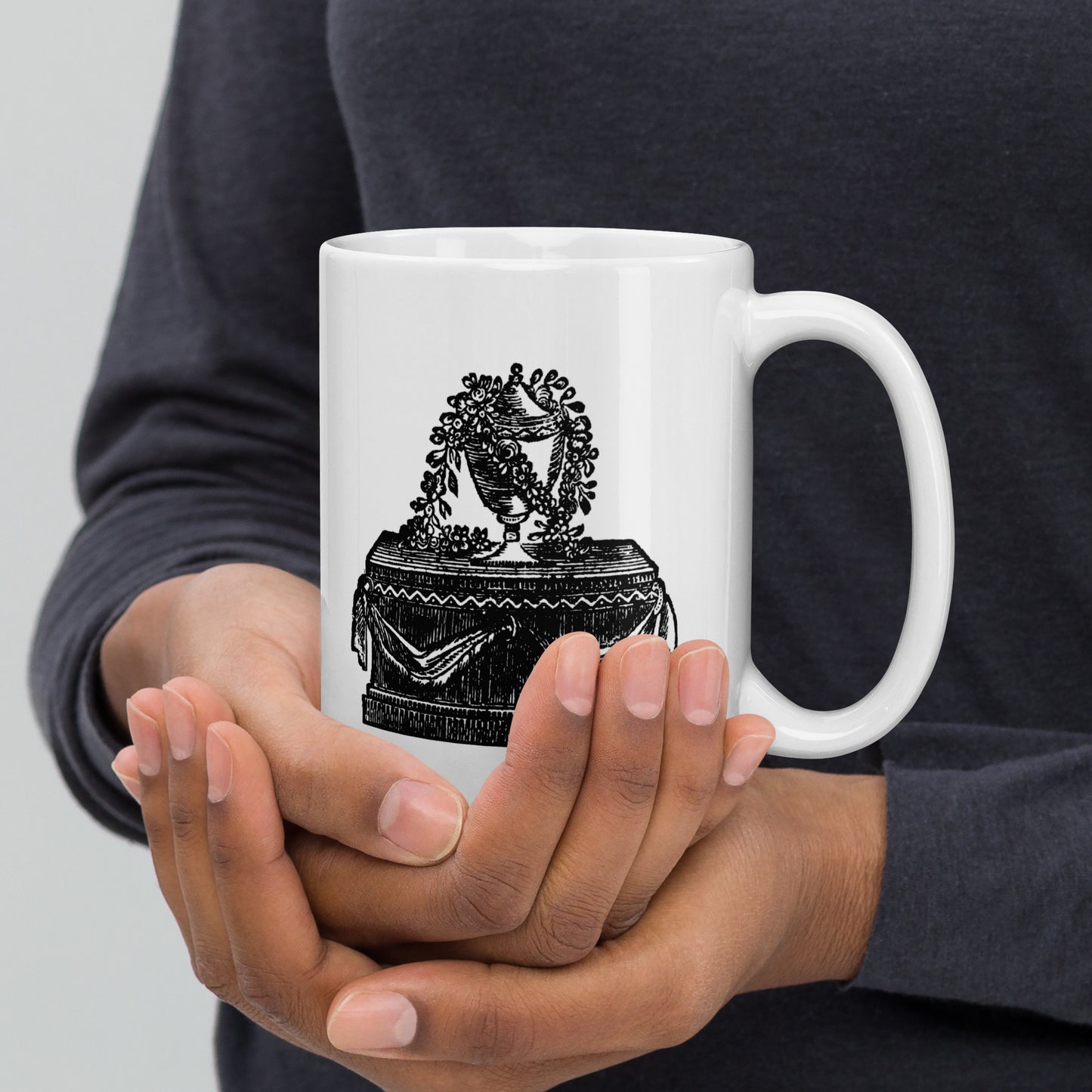 If you're not crying tears of blood are you even a writer? Forget the New York Times bestseller list. All you need to prove yourself a real writer is this white ceramic mug.